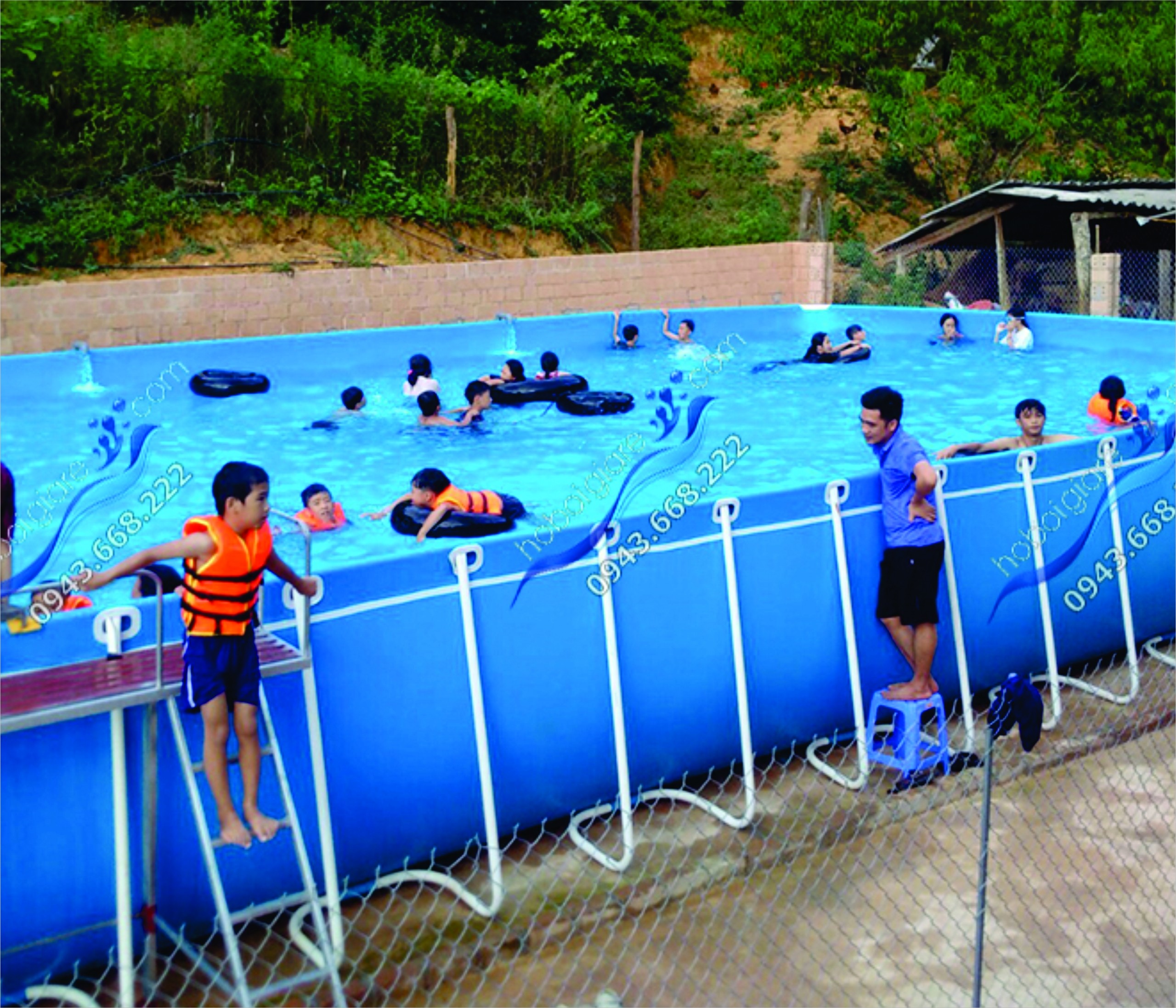 Cách Làm Bể Bơi Khung Kim Loại: Bí Quyết Tự Tạo Oasis Tại Nhà